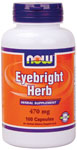 NOW Foods Eyebright Herb 470 mg 100 Capsules