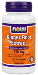 NOW Foods Ginger Root Extract 250 mg 90 Vcaps