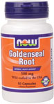 NOW Foods Goldenseal Root Caps 500 mg 50 Capsules