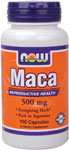 NOW Foods Maca 500 mg 100 Capsules