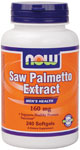 NOW Foods Saw Palmetto Extract 160 mg  240 Softgels