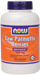 NOW Foods Saw Palmetto Berries 550 mg  250 Capsules