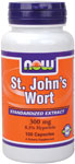 NOW Foods St. Johns Wort 300 mg 100 Capsules