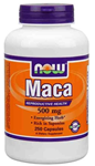 NOW Foods Maca 500 mg 250 Capsules