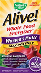 Natures Way Alive! Womens Multi Max Potency 90 Tablets