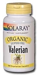 Solaray Organic Ginger Root 540 mg 100 Vegetarian Capsules