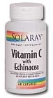 Solaray Vitamin C with Echinacea 60 Capsules